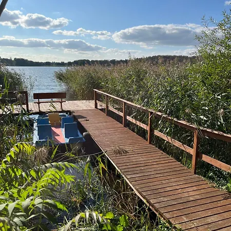 Mazury ślimakowo W Pasymiu - Jacuzzi, Sauna, Pomost, łódka, Rower Wodny * Pasym